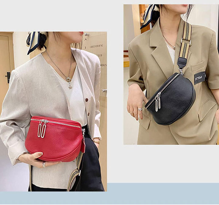 EINYNIUER Leichte breite Schultertasche, vielseitig, Schultertaschen, Brusttasche, Schultertasche, S