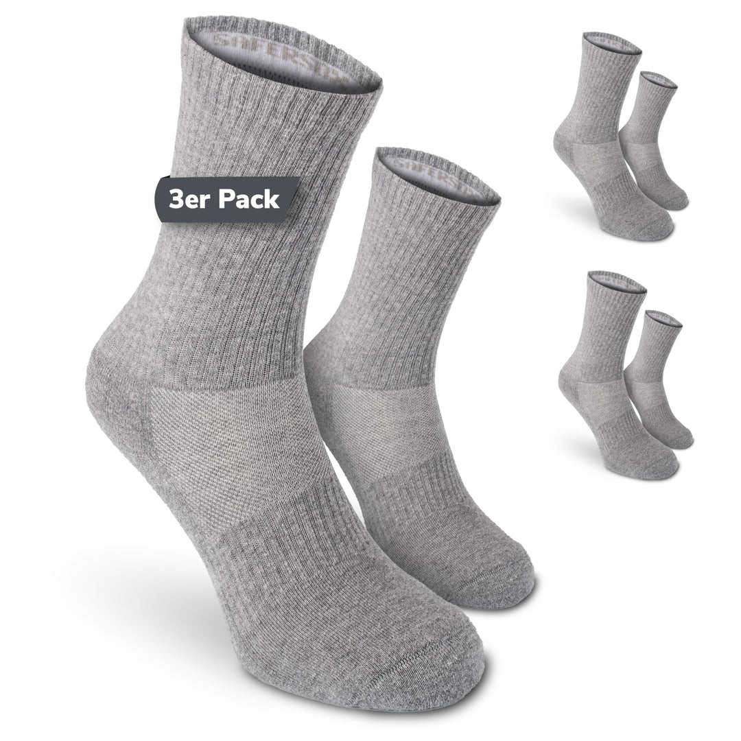 Safersox Mückenschutz Socken für Safari, Tropen, Garten &amp; Outdoor – Damen &amp; Herren 35-38 3er Vorteil