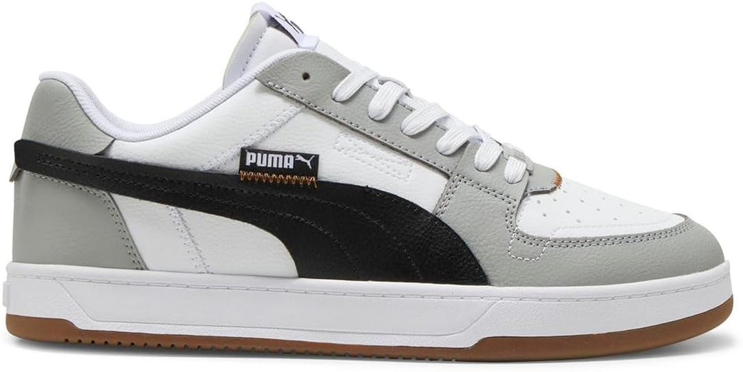 Puma Unisex Puma Caven 2.0Sneaker 44 EU 2 0 Vtg White Black Smokey Gray, 44 EU 2 0 Vtg White Black S