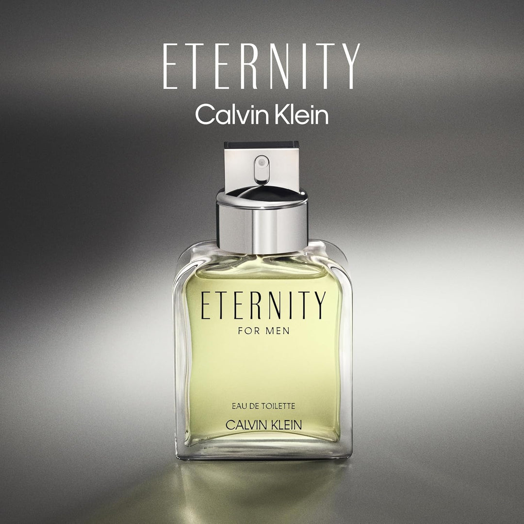 CALVIN KLEIN Eternity Eau de Toilette for him, holzig-aromatischer Herrenduft 200 ml (1er Pack) Sing
