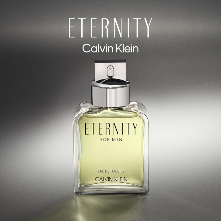 CALVIN KLEIN Eternity Eau de Toilette for him, holzig-aromatischer Herrenduft 200 ml (1er Pack) Sing
