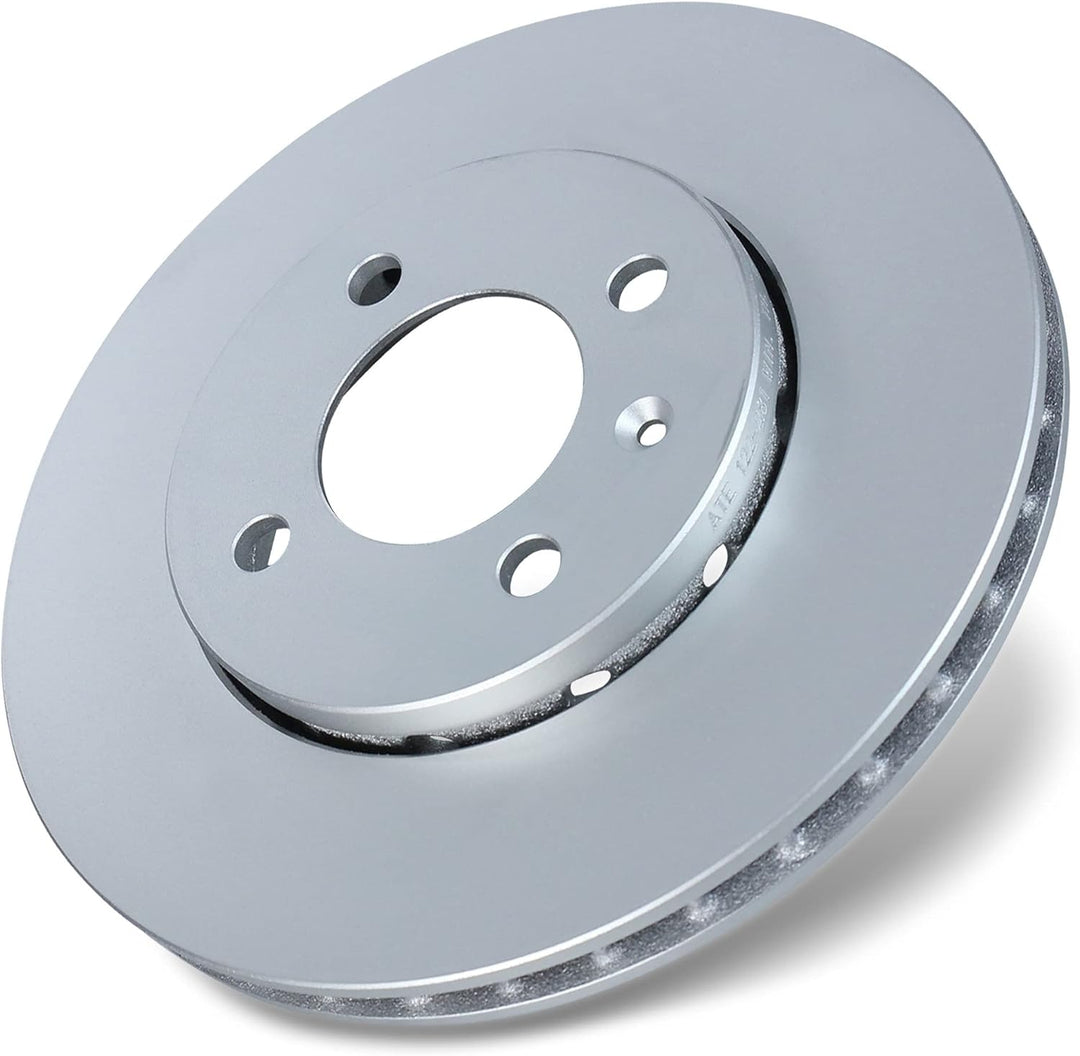 ATE Bremsenset Vorderachse inkl. Bremsscheiben vorne Ø 256 mm belüftet und Bremsbeläge vorne Kompati
