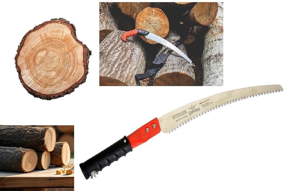 Samurai 8230630 Säge gebogen für Pertiga P-C-330-LH, Cranberry 330mm, 330mm