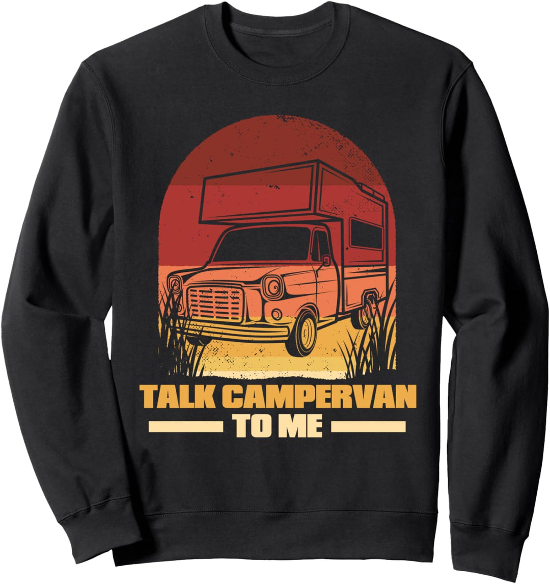 Wohnwagen Camping Outdoor - Caravan Camper Wohnmobil Sweatshirt