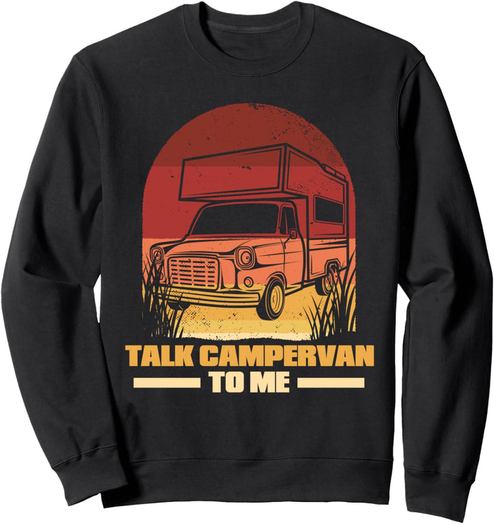 Wohnwagen Camping Outdoor - Caravan Camper Wohnmobil Sweatshirt