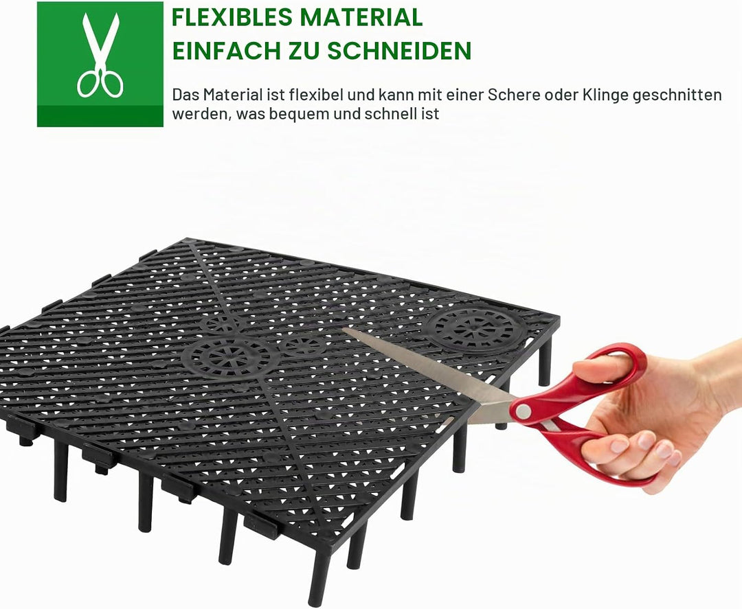 ibasenice Aquarium- Bodenfilterplatte – Spleissen von Aquarium- Filterplatten Aquarium- Bodenfilter-