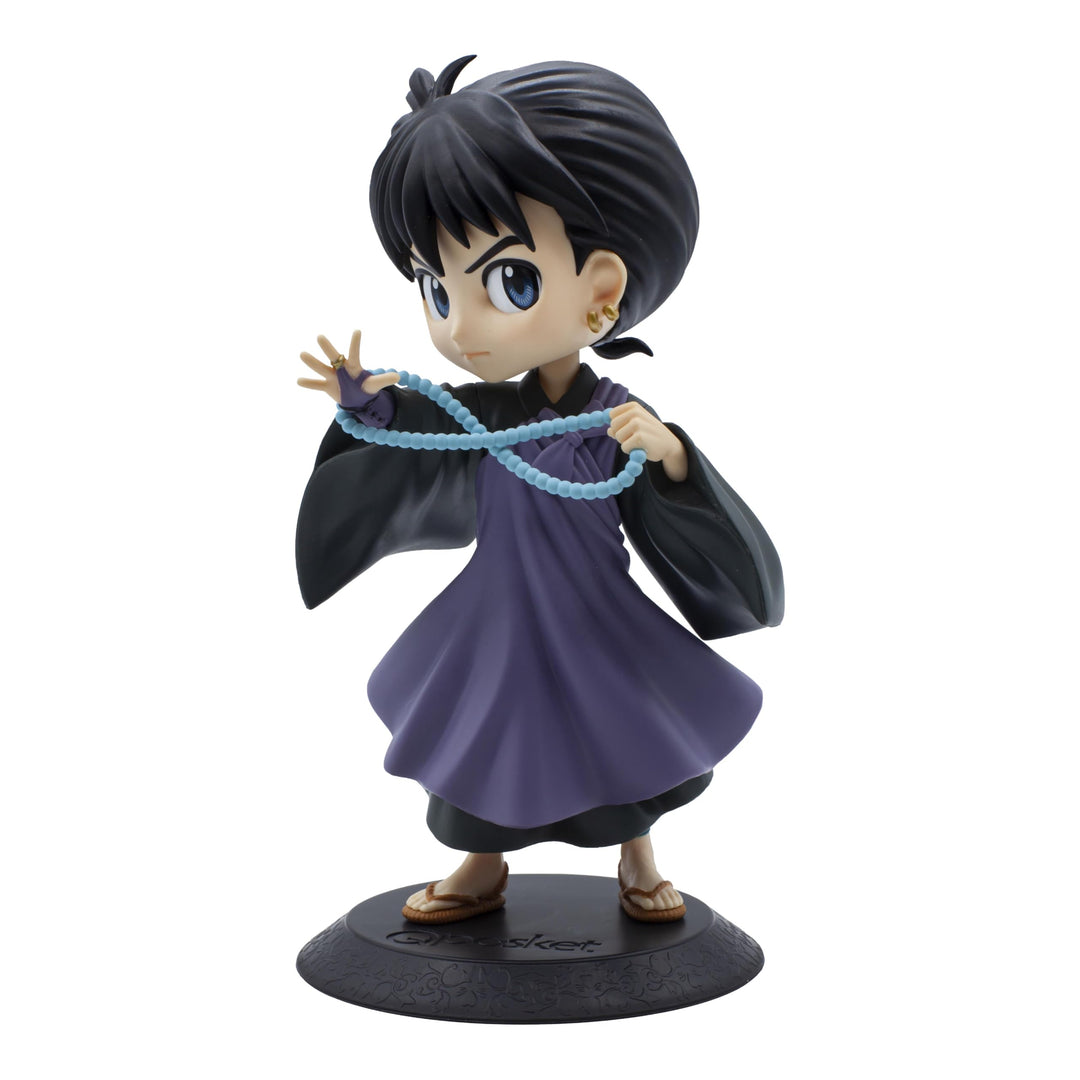 BANPRESTO Q Posket Figur Miroku Inuyasha, 14 cm, Mehrfarbig BP88123