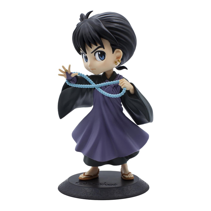 BANPRESTO Q Posket Figur Miroku Inuyasha, 14 cm, Mehrfarbig BP88123