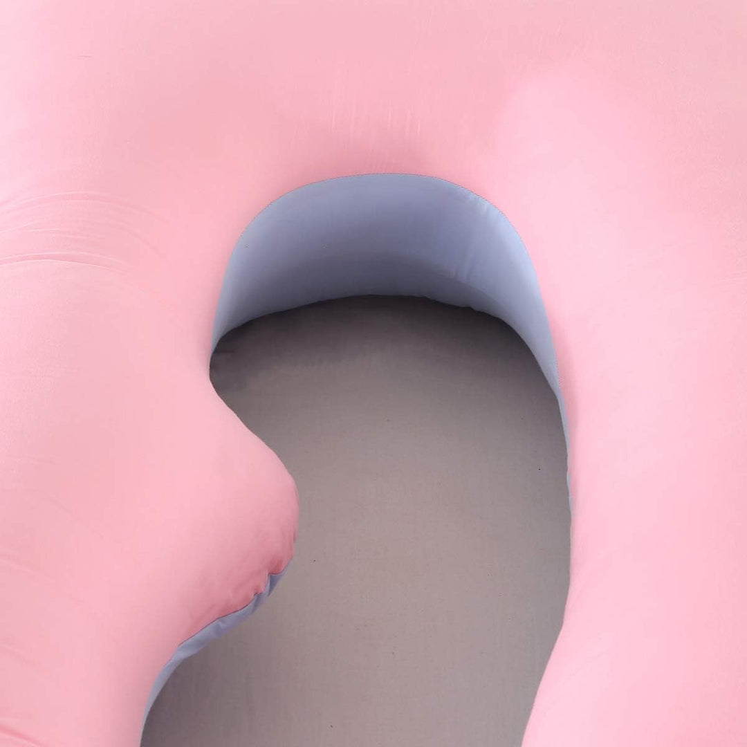 SHANNA Schwangerschaftskissen Seitenschläferkissen Stillkissen U Förmiges XXL Stützkissen 70*145CM G