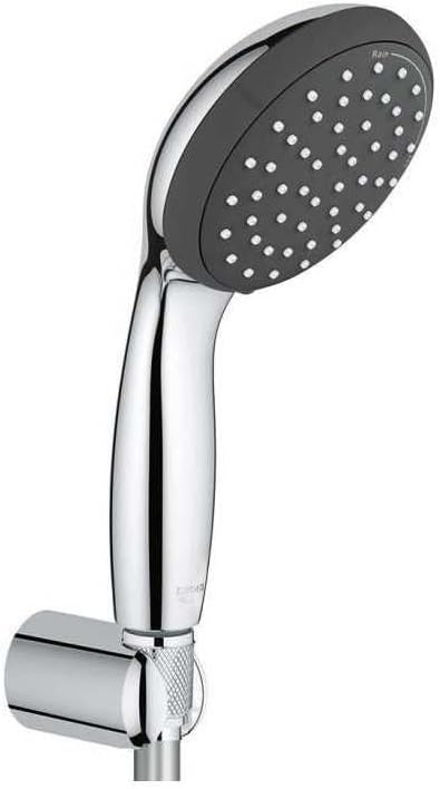GROHE Vitalio Start 100 | Wandhalterset 2 Strahlarten | chrom | 27950000, 2 Strahlarten