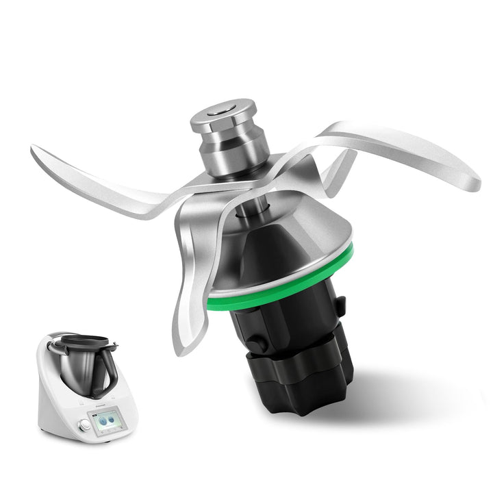 Ersatzmesser für Thermomix TM5 und TM6, Hochwertiges Edelstahl Mixmesser, Perfekt für Zerkleinern, R