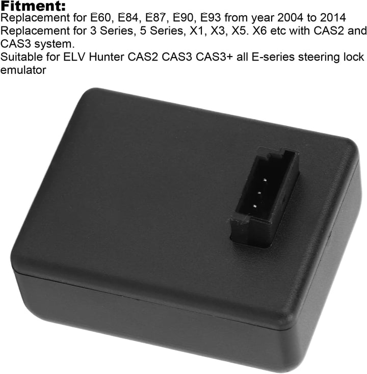 Auto-Lenkschloss-Emulator, Lenkschloss-Emulator ABS Plug-and-Play-Simulator-Ersatz für 3 5 Series X1