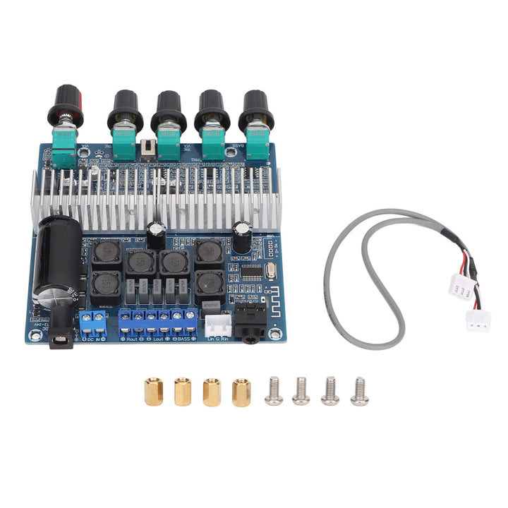 TPA3116D2 Leistungsverstärkerplatine, 2 X 50 W + 100 W DC 12 V-24 V 2.1 Hochleistungs-Stereo-AMP-Mod