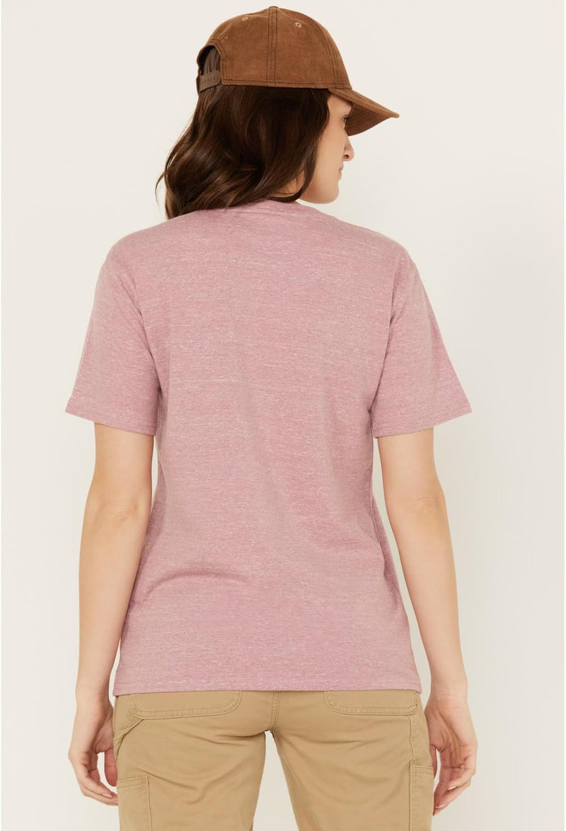 Carhartt Damen Arbeits-T-Shirt L Foxglove Snow Heather, L Foxglove Snow Heather