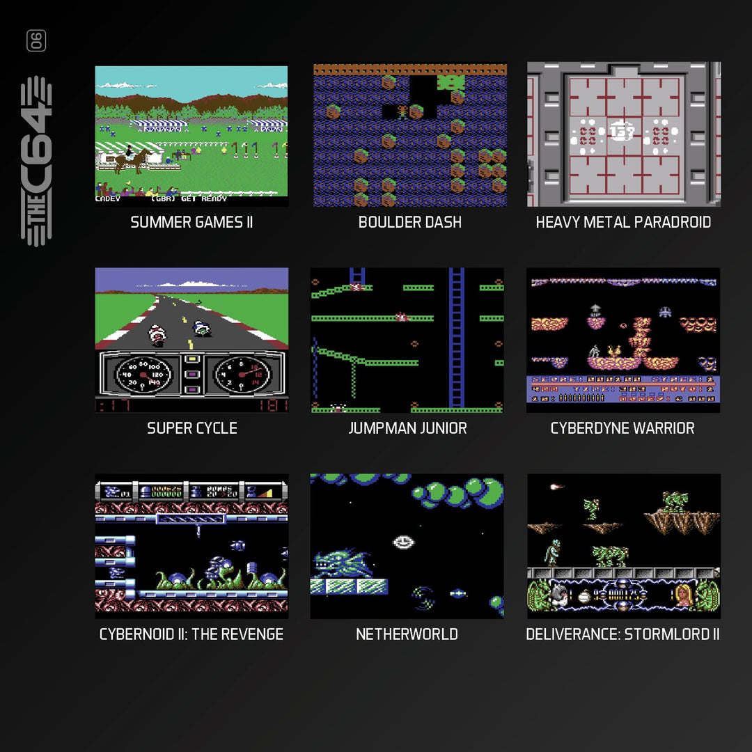 Blaze Evercade C64 Kollektion 3