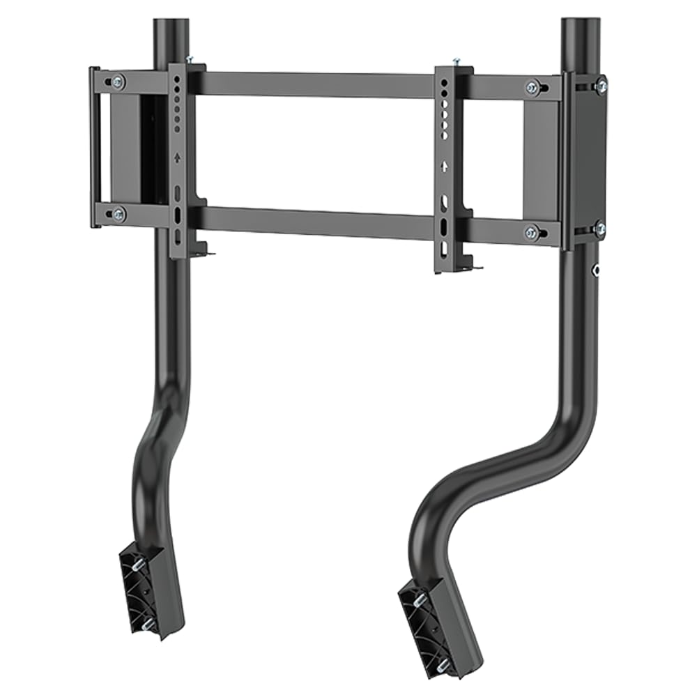 OPLITE Single Monitor Stand GTR Elite - GTR Elite Stahl-Cockpit-Bildschirmhalterung - Kompatibler PC