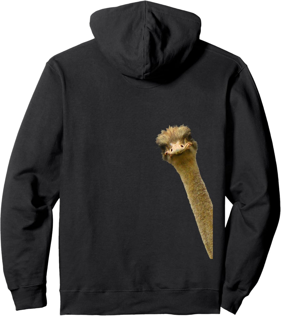 Hinterhältiger Strauss Pullover Hoodie
