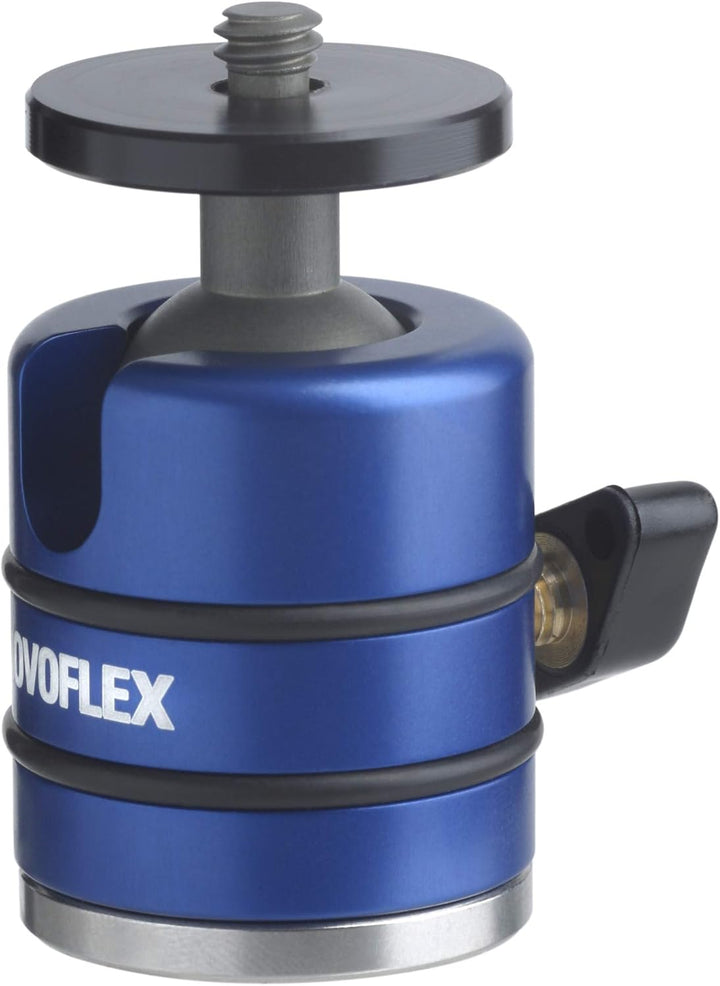 Novoflex BALL19 Kugelneiger mit Auflageteller (Tragfähigkeit: 3Kg, Durchmesser: 30mm)