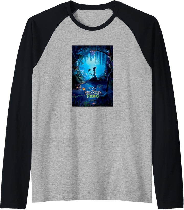 Disney Princess And The Frog Classic Poster Raglan