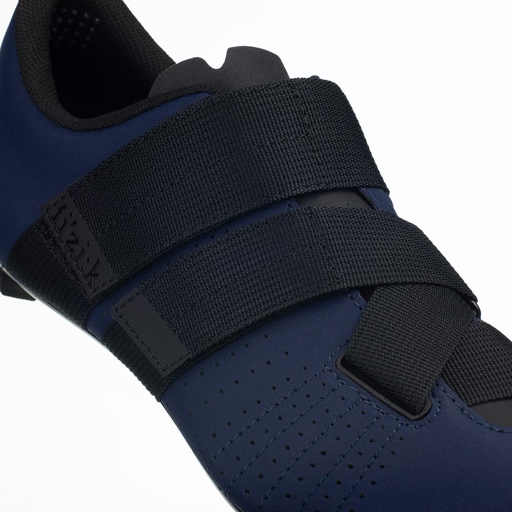 fizik Tempo Powerstrap R5 Unisex Fahrradschuh 37 EU Marineblau Schwarz, 37 EU Marineblau Schwarz