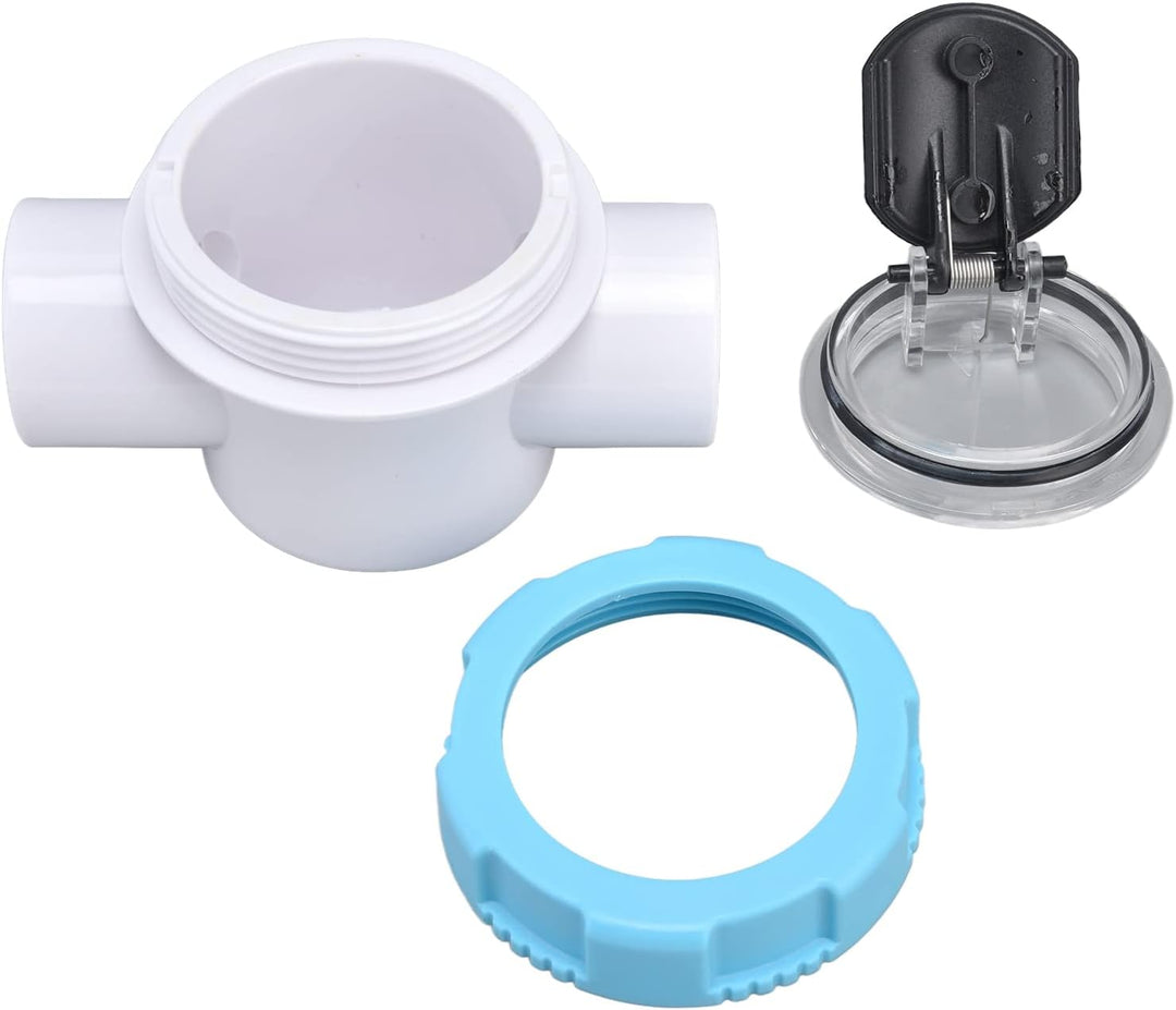 Pool-Rückschlagventil, Mehrzweck-G1-1/2-Schwimmbecken-PVC-Sicherheitsrückschlagventil 50-mm-Rohr-Rüc
