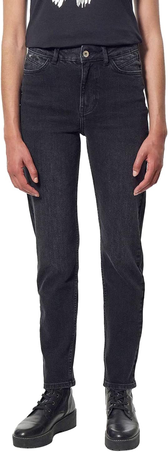 KAPORAL Damen Jeans/Jogginghosen Modell SLAN-Farbe: Old Black-Grösse 24 28W / 32L Oldblk Schwarz, 28
