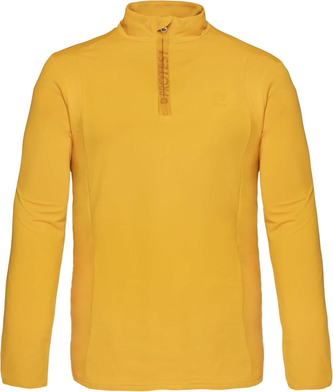 Protest Men Cycling Jersey PRTHINDES L Dark Yellow, L Dark Yellow