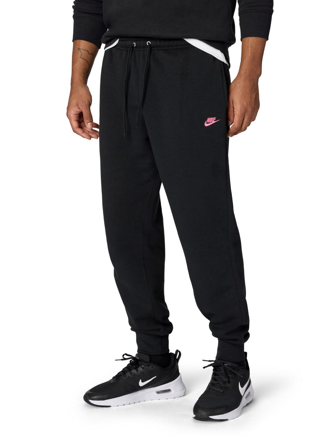 Nike Herren Sportswear Optic Jogger Hose M Black/Black/Pinksicle, M Black/Black/Pinksicle