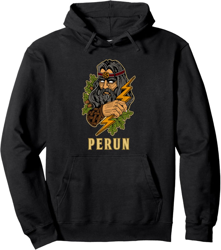 Perun slawische Mythen heidnischer Pagan Slavic Pullover Hoodie