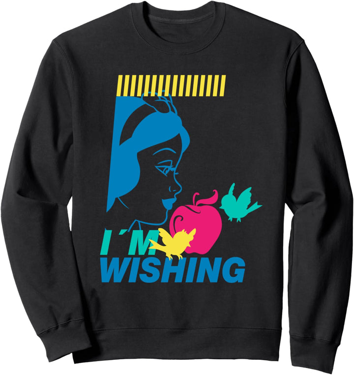 Disney Snow White I'm Wishing Pop Art Sweatshirt