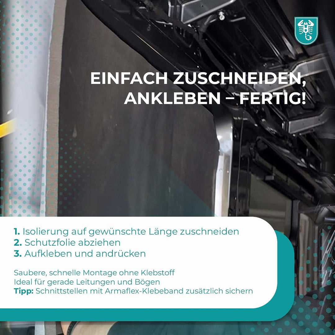 Armaflex® Armacell® original XG Kautschuk Platten selbstklebend (Isolierstärke 25 mm 1000 x 4000 mm