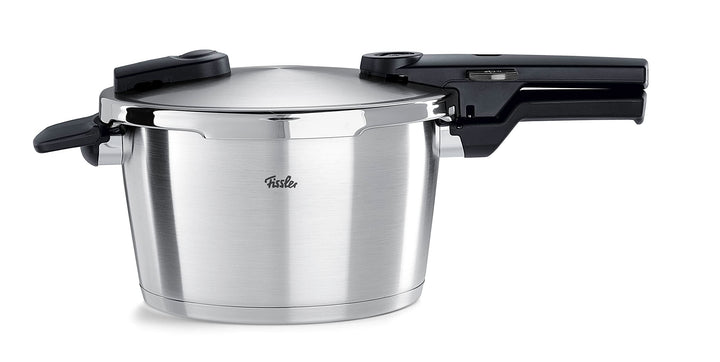 Fissler Vitaquick Premium / Schnellkochtopf (4,5 L, Ø 22 cm) Edelstahl-Dampfkochtopf, 2-Garstufen, M