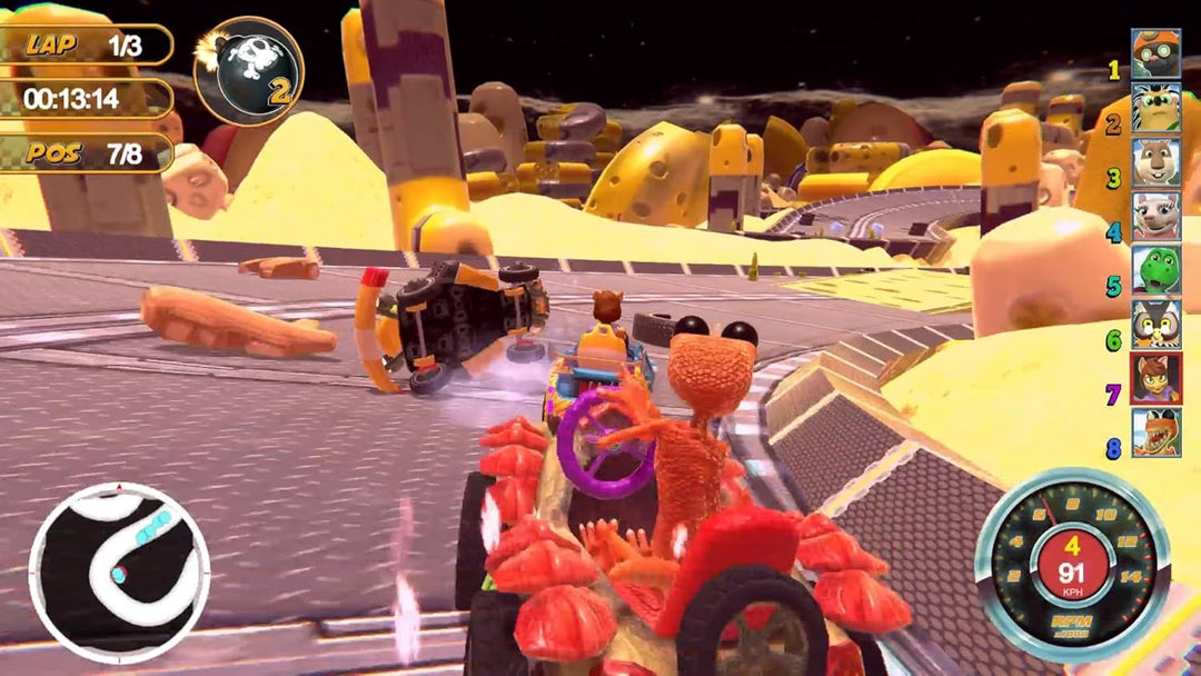 ANIMAL KART RACER 2 - Familien Rennspiel für Switch