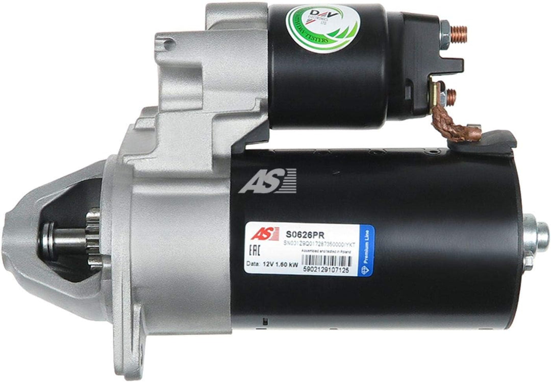 Remanufactured AS-PL Starter motor - S0626PR