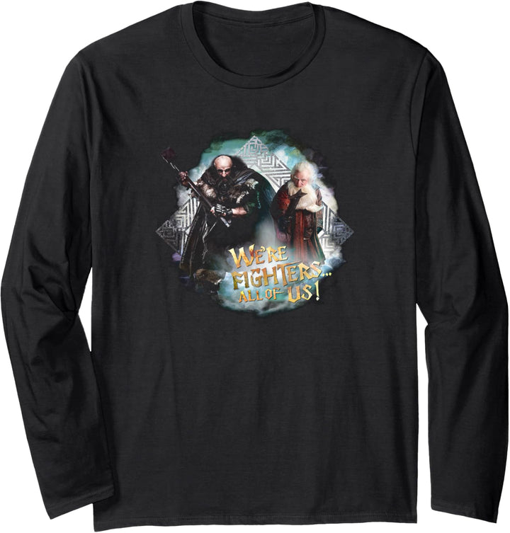 Hobbit We Are Fighers Langarmshirt