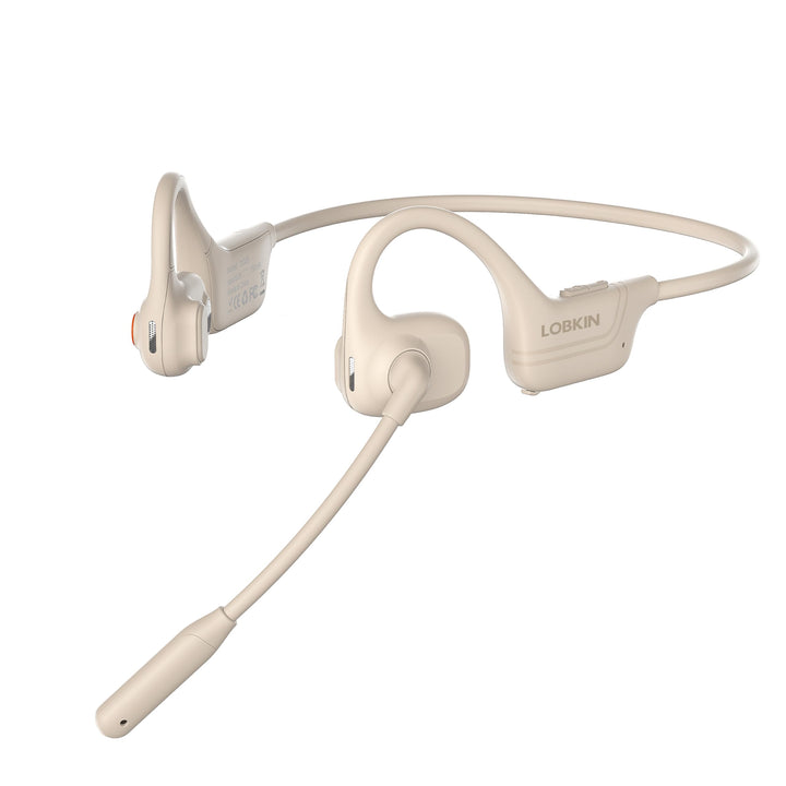 LOBKIN Kopfhörer Bluetooth Headset mit Mikrofon, Open Ear Kopfhörer Bluetooth 5.3 Luftleitungskopfhö