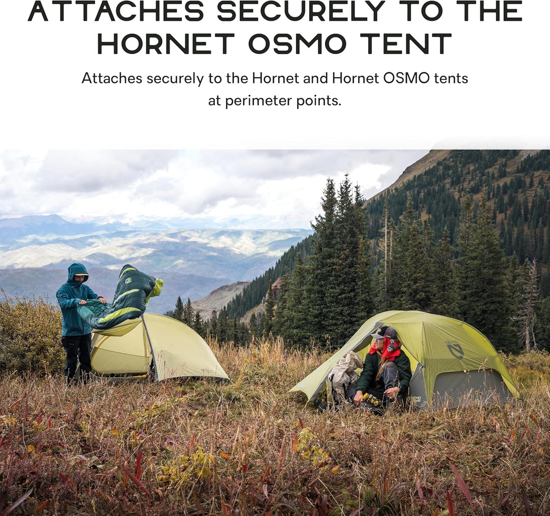 NEMO Ausrüstung Hornet Backpacking Zelt Footprint 2025, 2025
