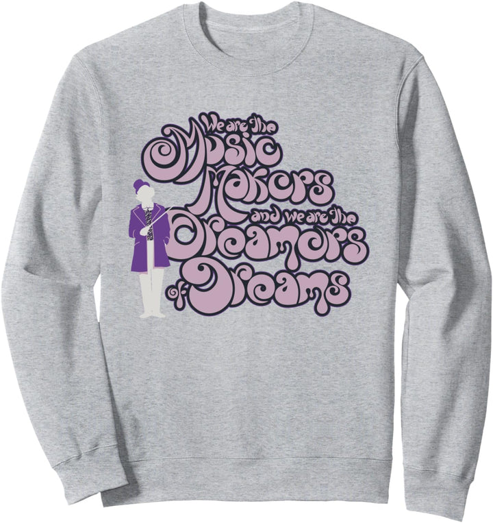 Willy Wonka Chocolate Factory Music Makers Sweatshirt