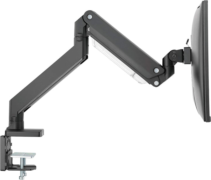 HALTERUNGSPROFI Monitor-Halterung Tischhalterung mit Gasdruckfeder Aluminium Extrastark bis 15kg LED