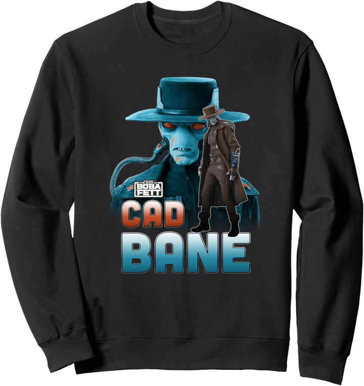 Star Wars The Book Of Boba Fett Cad Bane Character Poster Sweatshirt