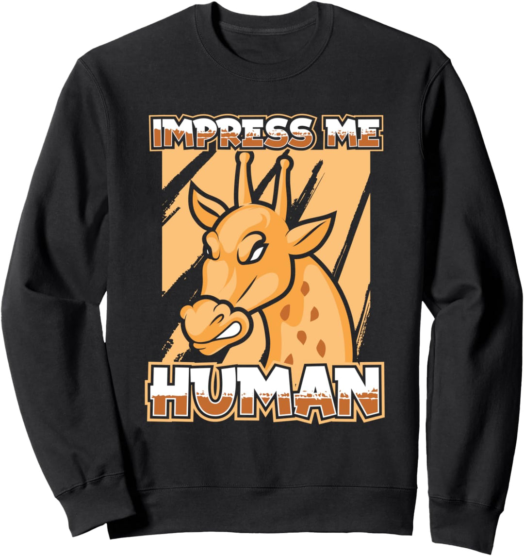Giraffe Afrika Wildnis - Safari Zoo Giraffe Sweatshirt