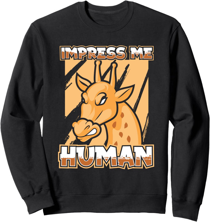Giraffe Afrika Wildnis - Safari Zoo Giraffe Sweatshirt