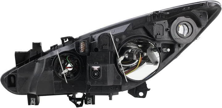 Johns, Scheinwerfer passend für Peugeot 307 07/05- rechts + Leuchtmittel