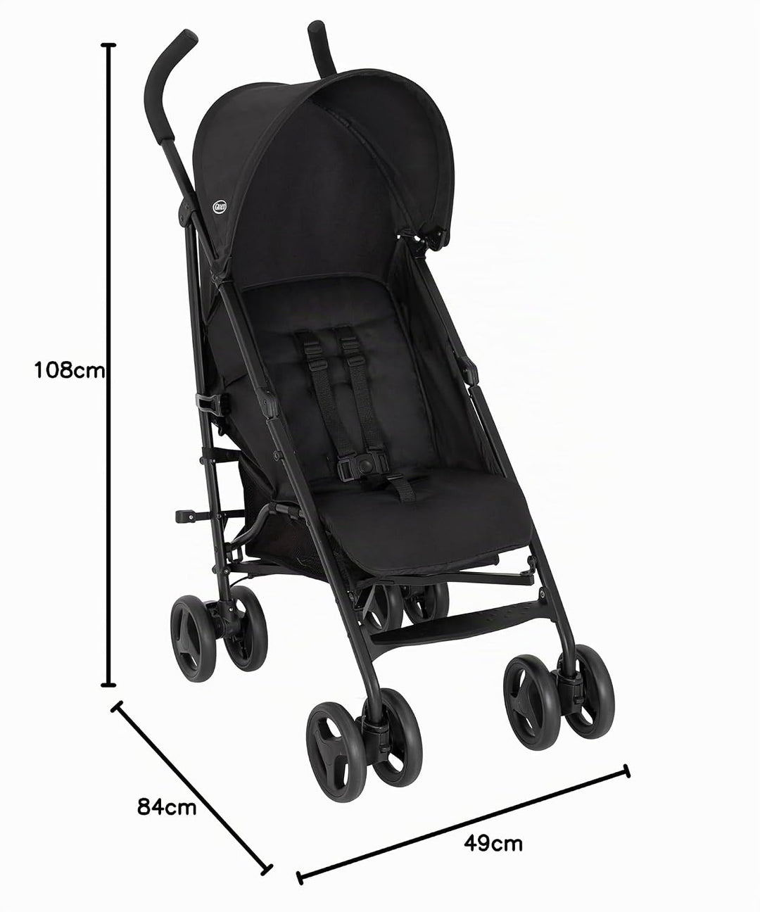 Graco EZLite ultimativer leicht zu bedienender leichter Kinderwagen mit nur 6,6 kg für Familien unte