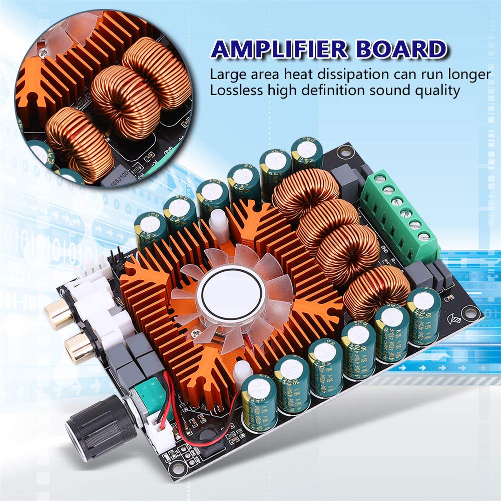 TDA7498E Verstärkerplatine, 160Wx2 Mini Digital Power Amplifier Board 2.0HIFI Stereo High Power Vers