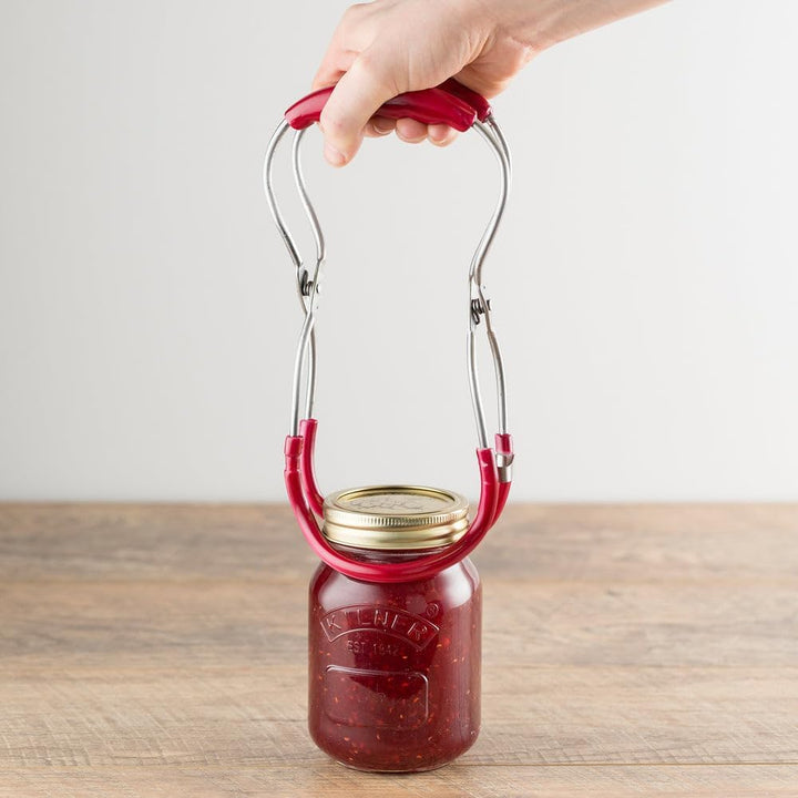 KILNER Einkochzange für heisse Einmachgläser | Einmachglas Heber umfasst Hals der Einmachgläser | Gl