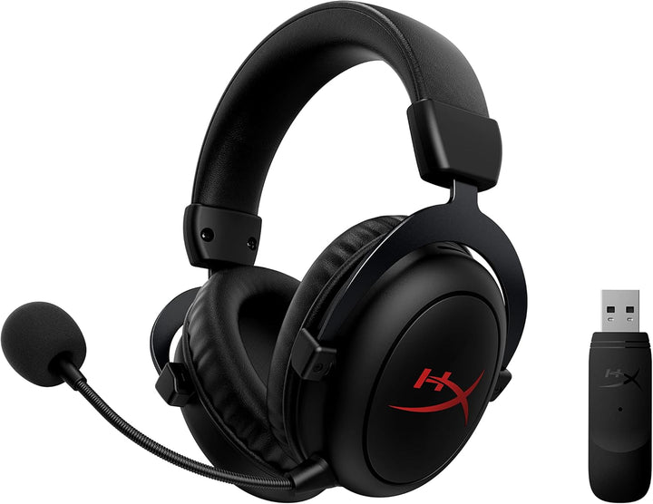 HyperX Cloud II Core Wireless - Gaming Headset for PC, DTS Headphone:X Spatial Audio, Memory Foam Ea