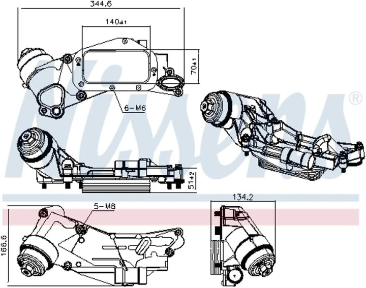 Nissens 90930 Motorblock