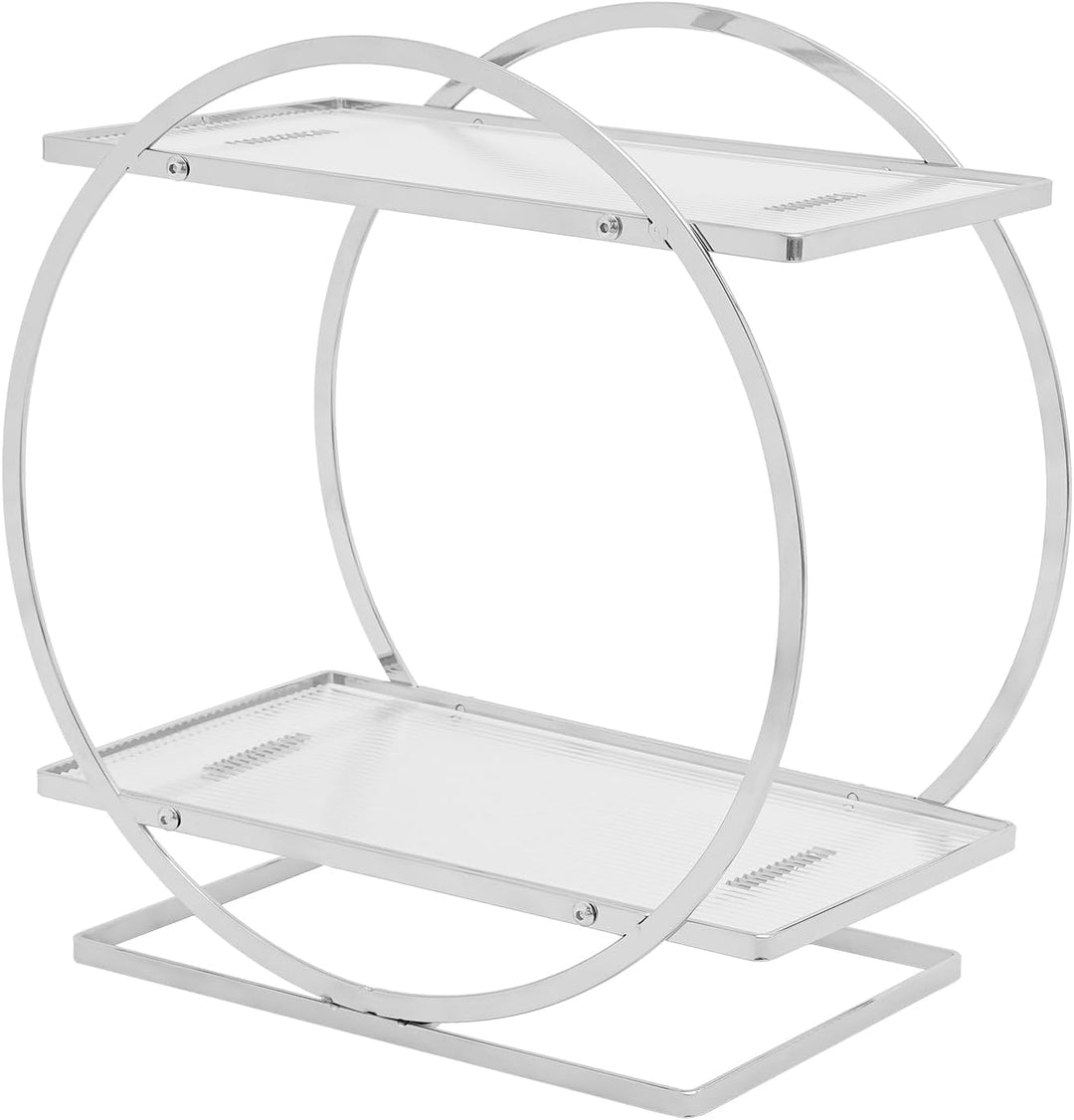 Makeup Organizer 2 stöckig Hautpflege Parfüm Organizer Perfume Storage Kosmetik Aufbewahrungsrega l2