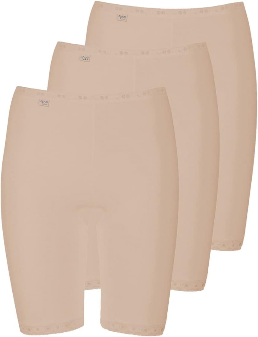 Sloggi Damen Basic+ Long Panty 50 3 X Skin, 50 3 X Skin